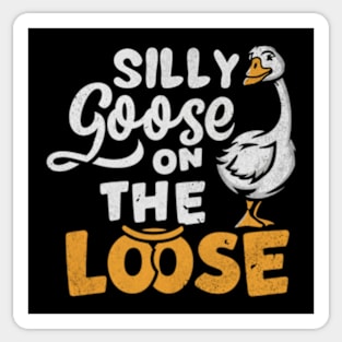 Silly-goose Sticker